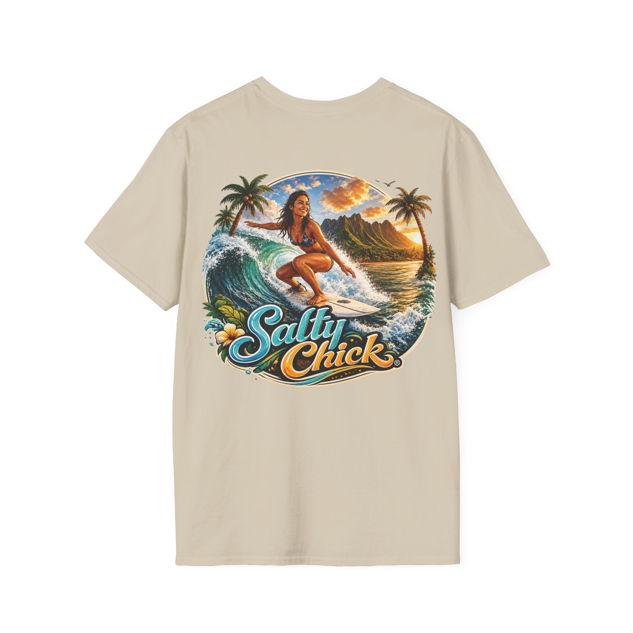 Cotton Tee- Surfer