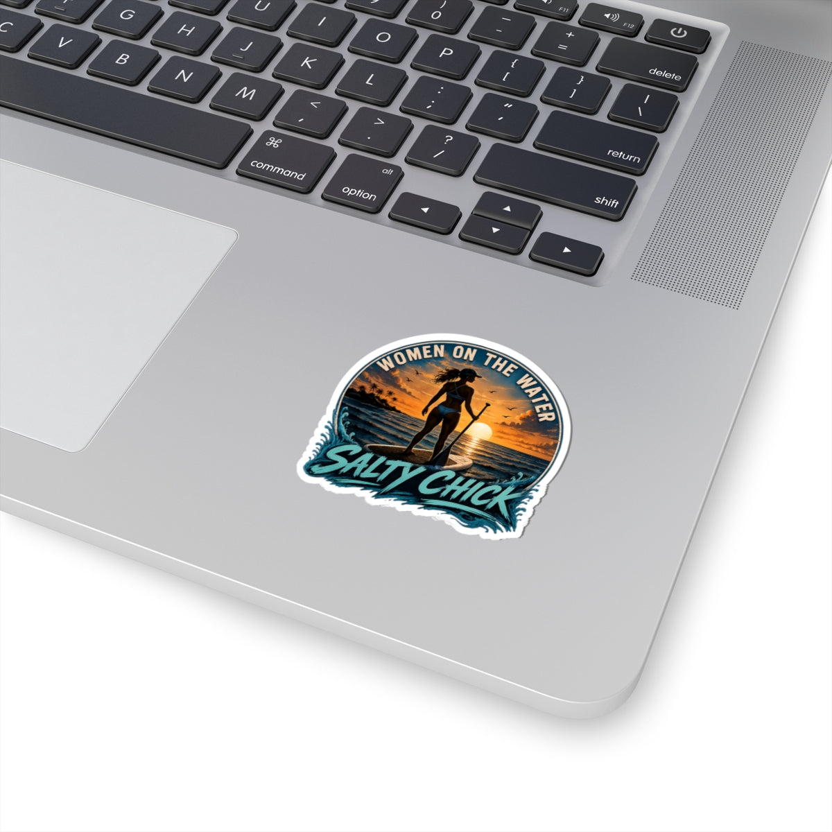 Cut Stick Sticker- Paddle boarder