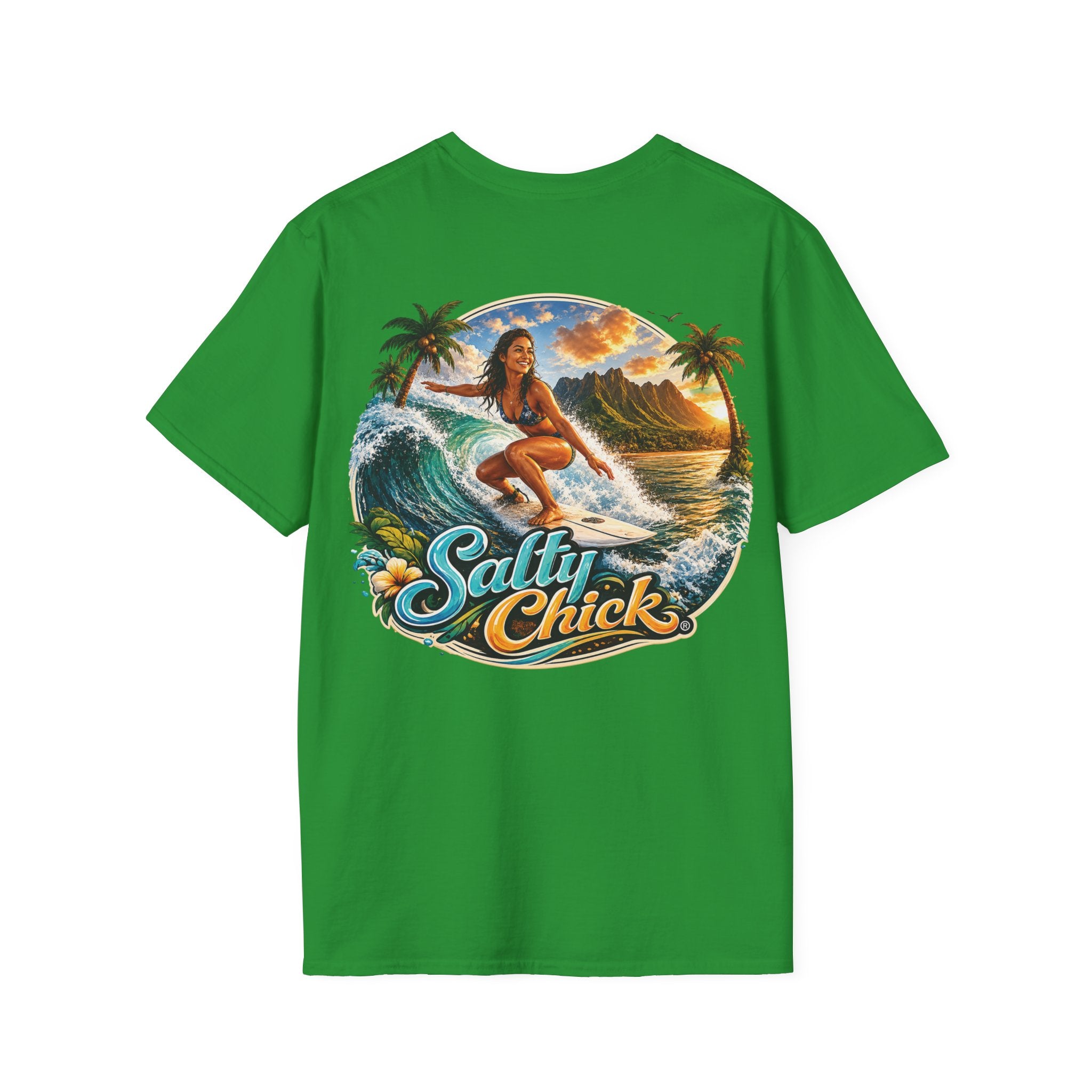 Cotton Tee- Surfer