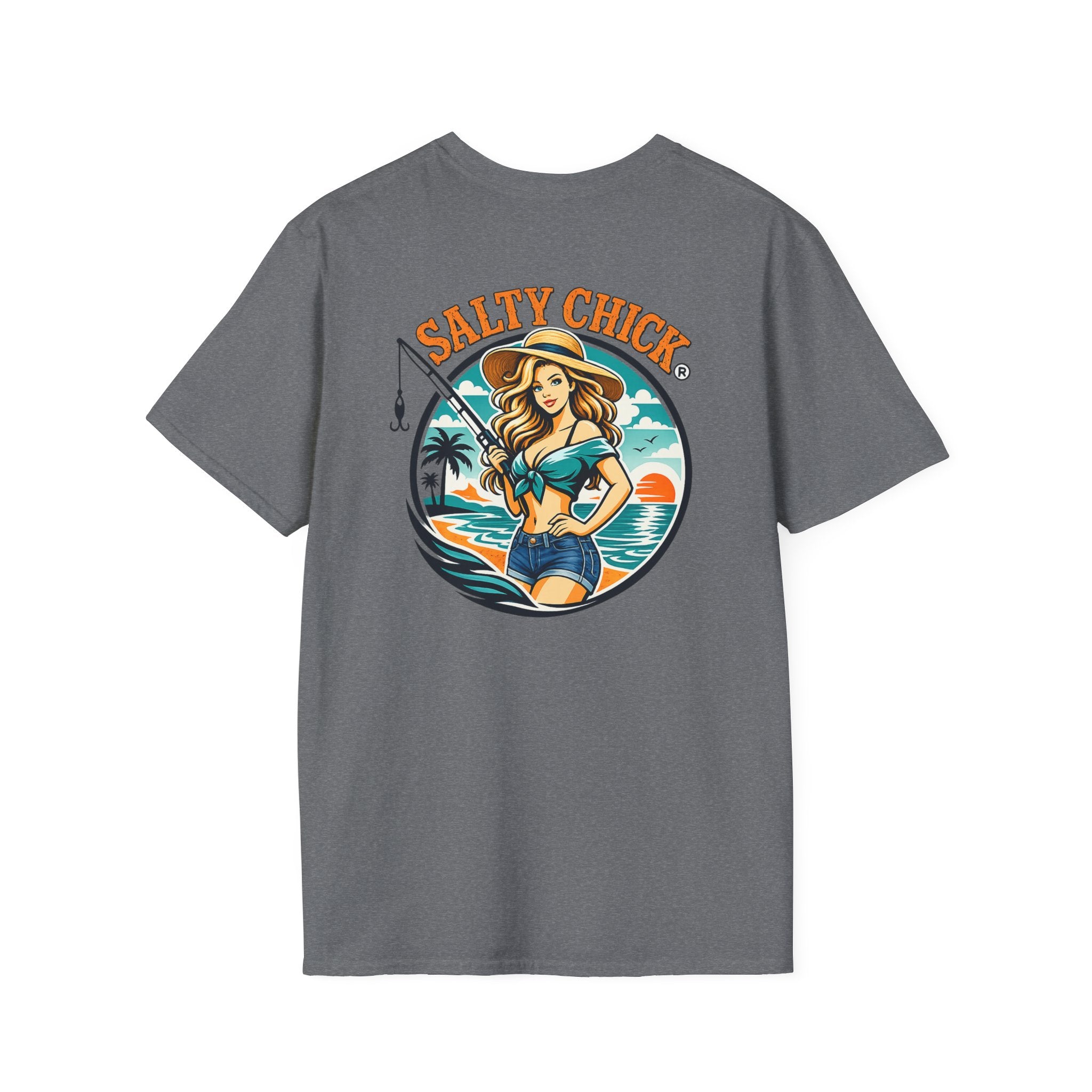 Cotton Front Design Tee- Girly
