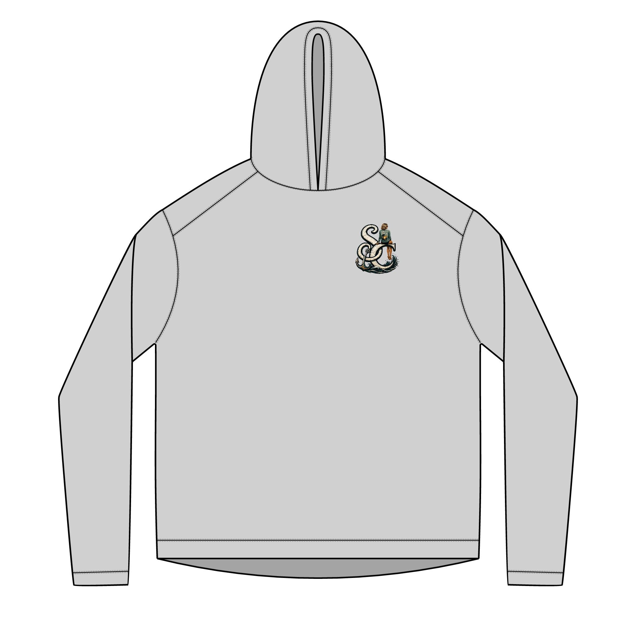 Solar Hoodie Long Sleeve-unique lettering