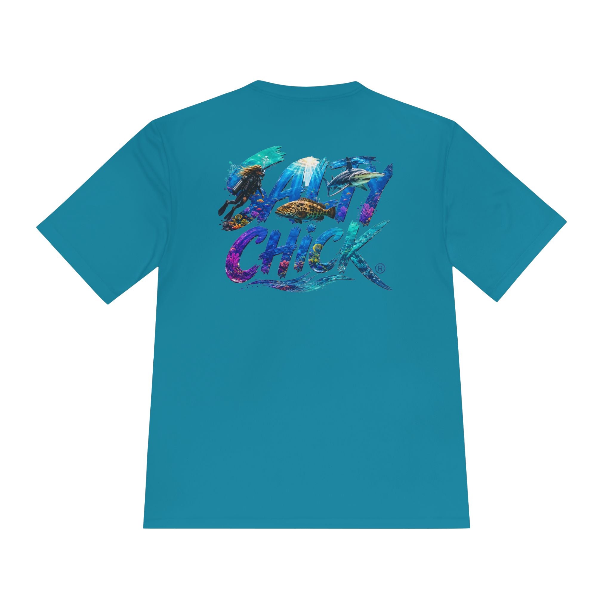 Unisex Moisture Wicking Tee- Divers